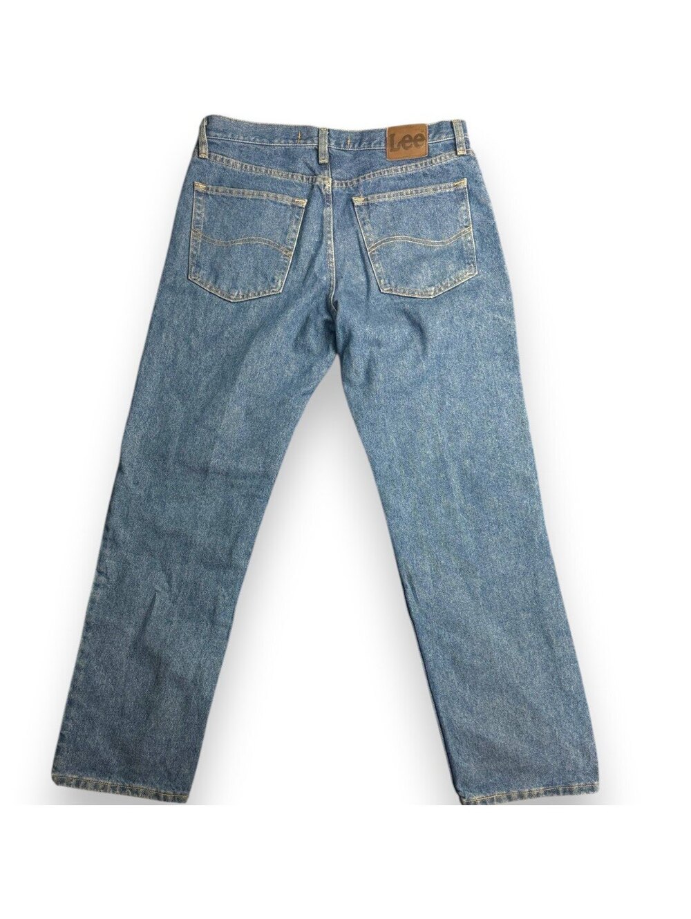 🫂 Lee Jeans 32x30 Blue Wash Runs Big Fits 34 - Picture 8 of 8